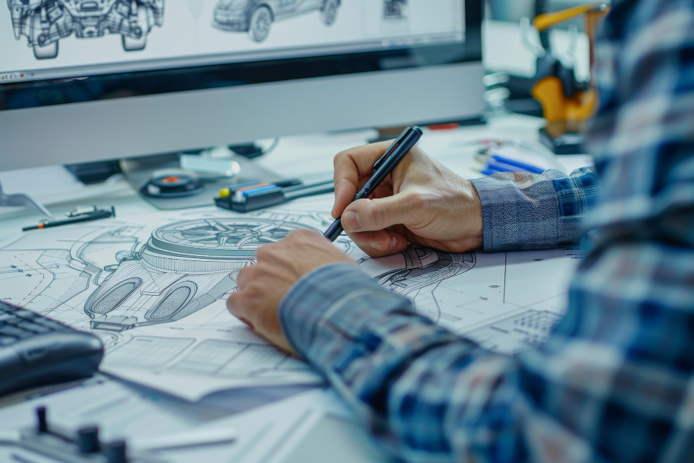 Manufacturing — technical drawing